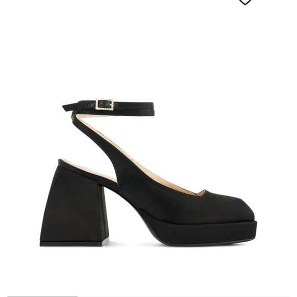 New Nodaleto Bulla Suki 90 Satin Pumps - Picture 2 of 3